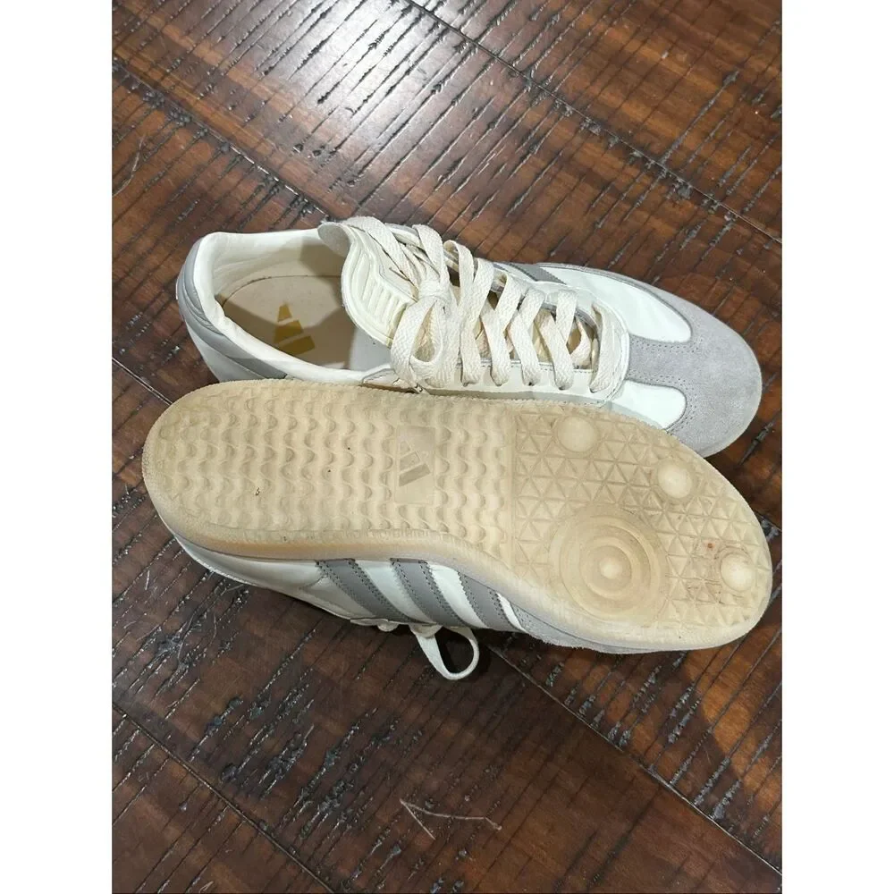 Adidas Samba Messi men’s 8.5 cream gray